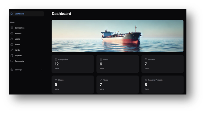 Dockstation dashboard